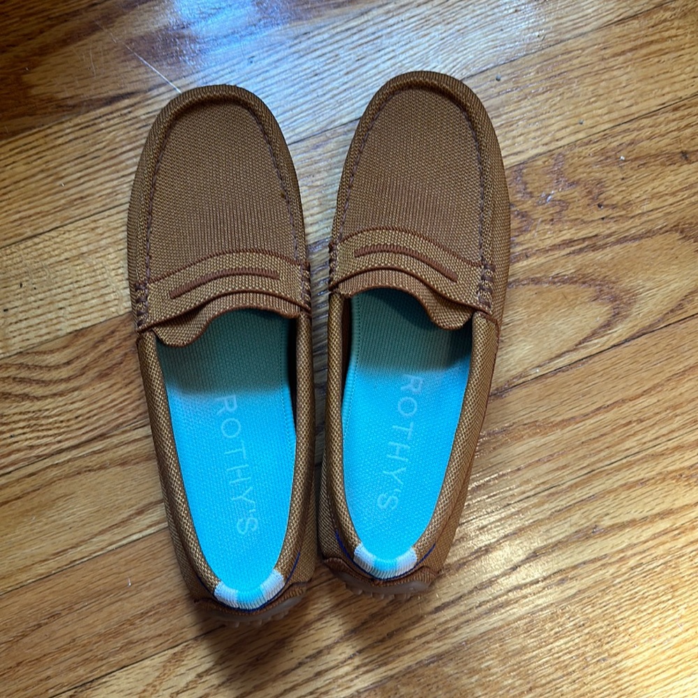 Rothy’s cognac drivers
